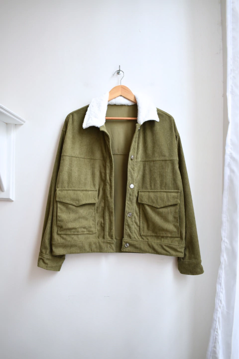 Chaqueta corderoy ALPHA - comprar online