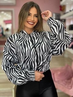 Bomber animal print - comprar online