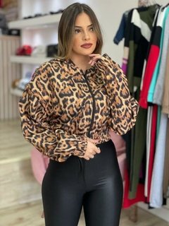 Bomber animal print