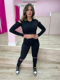 Conjunto Canelado na internet