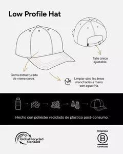 GORRA MARTHA SAUCO LOW PROFILE - tienda online