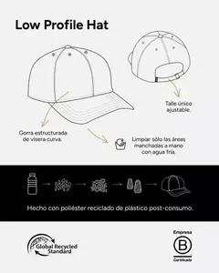 GORRA MARTHA GUANACO LOW PROFILE HAT - Nautica Vulcano