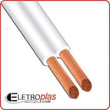 CABO PARALELO 2X2,50MM C/ 100 MT BRANCO - comprar online