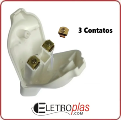 V-23 PINO FEMEA 2P+T 10A BRANCO C/100 - comprar online