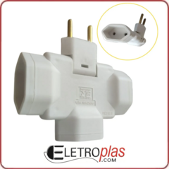 V-53 PINO 3 SAÍDAS ARTICULADO 2 POLOS NBR INMETRO - comprar online