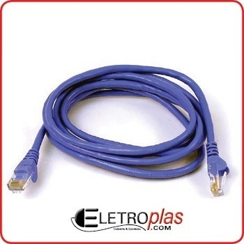 W- CABO DE REDE AZUL 3 METROS