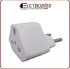 V-102 PINO ADAPTADOR TRIANGULAR 10/20A LATONADO BRANCO C/50