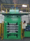 Prensa Hidráulica Rematec usada, Pistão 600mm, 1150 x 1150mm, 1200mm entre colunas, Pressão 170 cwmaq