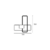 Plafon Led Florida Negro 42w Diseño Moderno Tendencia Dab - Electro 2001