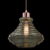 Colgante de vidrio Boreal Ara ambar - comprar online