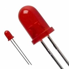 Led 3mm Rojo Difuso