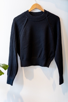 Sweater manga calada - comprar online