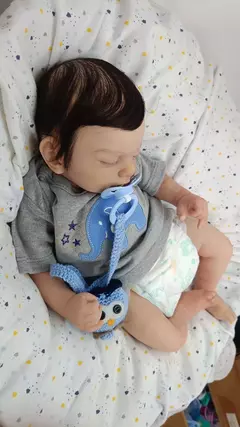 Bebê Reborn sam menino na internet