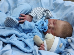 Bebe reborn Laura menino - LOJA DAS CEGONHAS