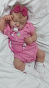 Bebe reborn cabelo pintado