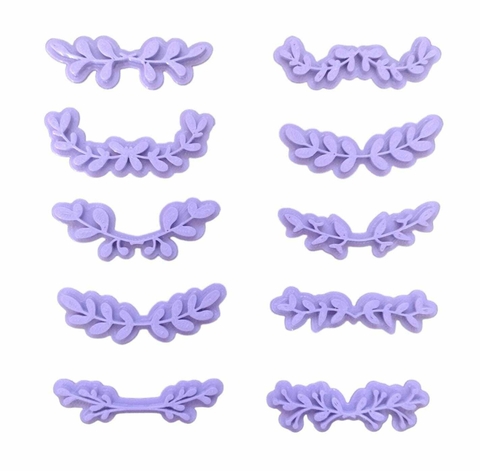 kit guarda floral x 10 - CERAMICA