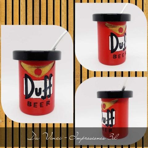 Mate Cerveza Duff - Los Simpson