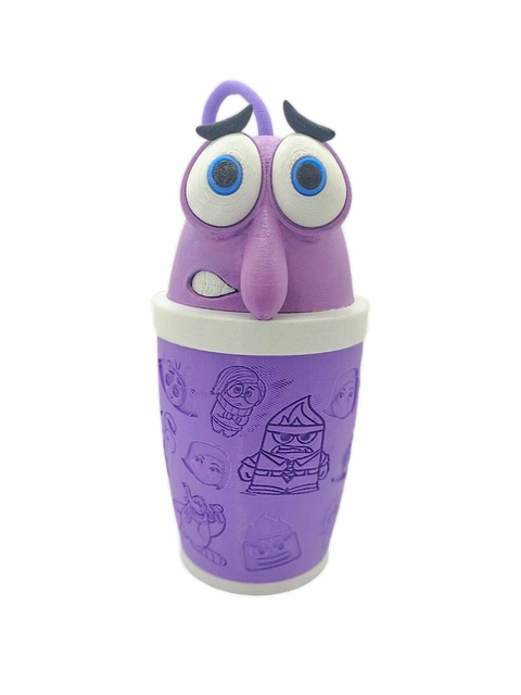 Vaso Miedo Intensamente - Vasos infantiles