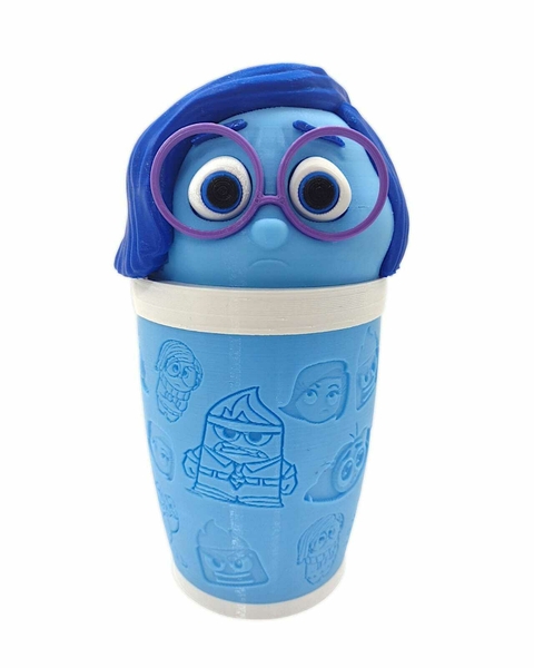 Vaso Tristeza Intensamente - Vasos infantiles