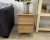 Mesa de luz 2 cajones tokio 40 cm - comprar online