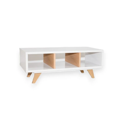 Mesa de living rectangular escandinava 90 cm