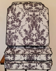 Almohadon para silla 40x40 Relleno de 8cm - Almacen Bohemio