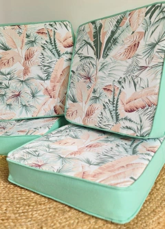 Almohadon para silla 40x40 Relleno de 8cm