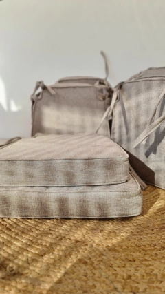 Almohadon para silla 40x40 Relleno de 8cm