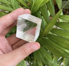 Cubo calcita óptica 
