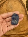 Pedra rolada em Quartzo azul