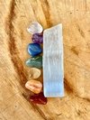 kit 7 chakras + bastao de selenita