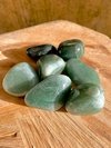 kit 7 pedras em quartzo verde rolado