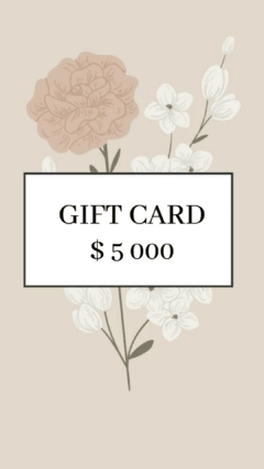 Gift Card Nesa Carter