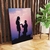 Quadro Personalizado Decorativo com Borda Infinita em Tecido na internet