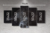 Kit 5 Quadros Decorativos Mosaico Personalizado com sua Foto - Artrio MDF