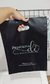 Sacolas Plásticas 30x40 Personalizadas Com Logo p/ lojas Alça Vazada - 100 UNIDADES