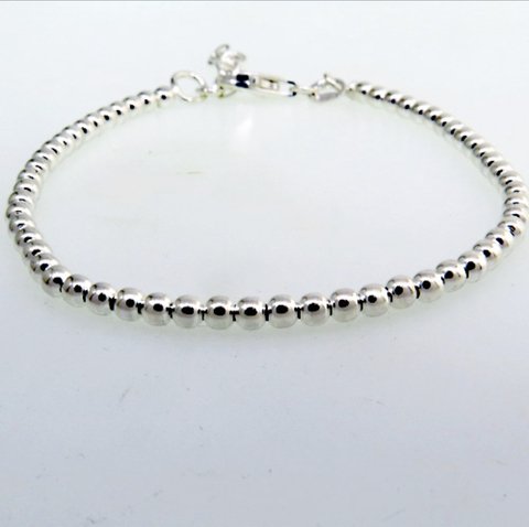 PULSERA BOLITAS 3MM