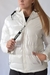 Campera puffer BLANCO
