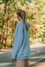 Buzo oversize canguro celeste (art. 4100) - comprar online