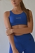 Top deportivo doble tela AZUL FRANCIA (art. 2006)