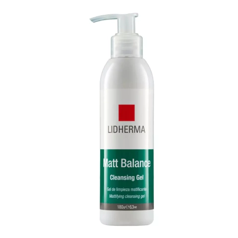 Matt Balance Cleansing Gel Limpieza Facial 180ml Lidherma