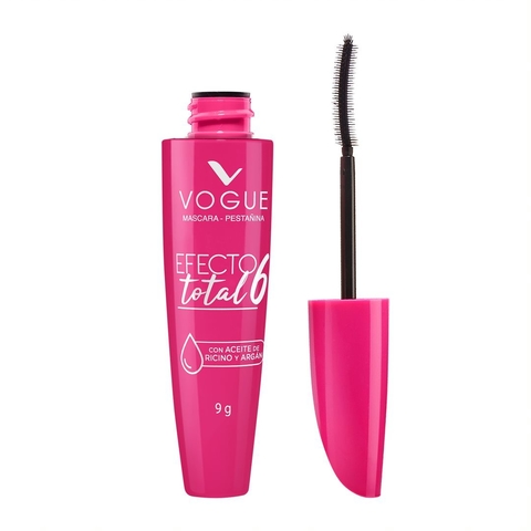 Máscara Efecto Total Vogue Negro Waterproof - comprar online