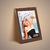 Quadro Sabrina Carpenter - Espresso - Borda Marrom - loja online