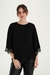 28024-BLUSA DE CREPPE CON PUNTILLA