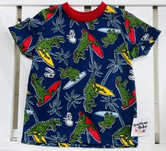 REMERA DINOS SURF