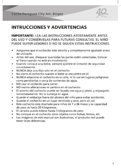 Coche Paraguas City - tienda online