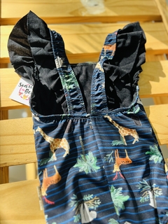 MALLA ENTERIZA SAFARI AZUL - comprar online