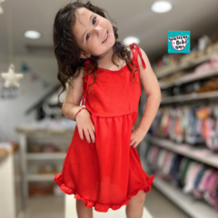 VESTIDO ROMA ROJO - tienda online
