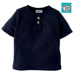 REMERA FLAME NEGRA