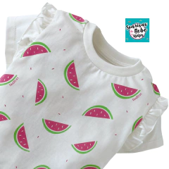 REMERA FULL SANDIA NATURAL en internet